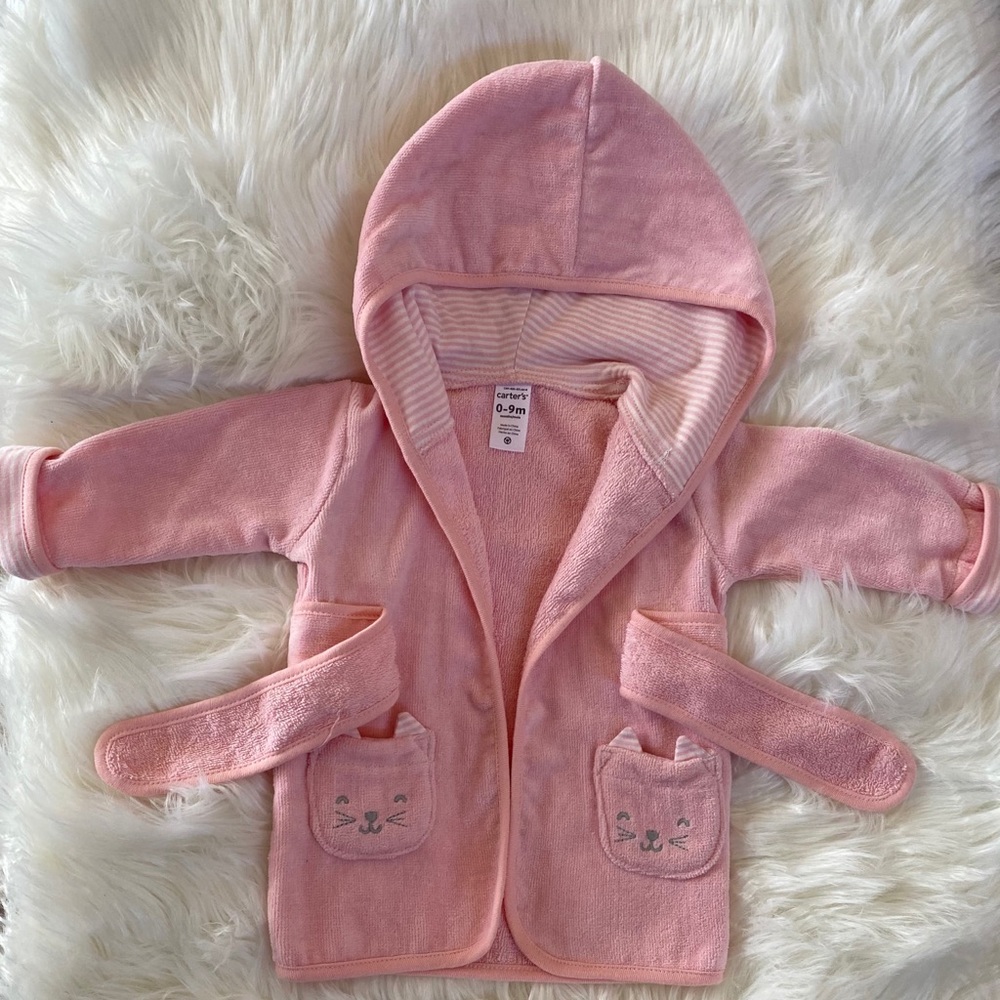 Baby girl Bath robe